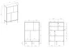Selsey Bellezo – Highboard mit vier Türen, 95 cm hoch, Produktbild-Vorschau 5