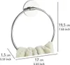 WENKO Wand Handtuch Halter ohne bohren Ring Stange Bad Produktbild-Vorschau 4