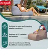 Ecopuf Master, taburetka kreslo Bean Bag Outdoor, chaise Náhľad obrázku produktu 4