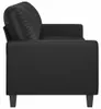 vidaXL 3-Sitzer-Sofa Schwarz 180 cm Kunstleder Produktbild-Vorschau 5