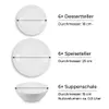 PRIMA DECO OPALEX Classic Tafelservice 18-teilig für 6 Produktbild-Vorschau 3