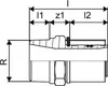 UPONOR S-Press, Übergangsnippel, 40, R1 1/4" MT, 1 Stk. Produktbild-Vorschau 3