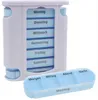 Tablettenbox Pillenbox 7 Tage 4 Fächer Medikamentenbox Produktbild-Vorschau 1