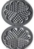 Cloer Waffle Iron 1621, 5 gof., Serce (kształt), Czarny, Podgląd zdjęcia produktu 21