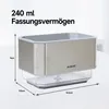 Seifenspender Küche Edelstahl 240 ml mit Schwamm gebürstet Produktbild-Vorschau 6