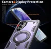 Dual Layer Hülle für Samsung Galaxy A35 Metall Ring Ständer Produktbild-Vorschau 6