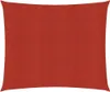 Sonnensegel 160 g/m² Rot 3x3 m HDPE Produktbild-Vorschau 1