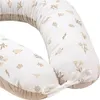 Golden Meadow Musselin & Ecru Velvet V-förmige Kissen Produktbild-Vorschau 2