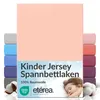 Jersey Spannbettlaken 80x160 - 80x180 cm, 100% Baumwolle Produktbild-Vorschau 1