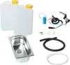 12V Camping Spüle Bausatz Waschbecken Spülbecken Produktbild-Vorschau 1
