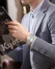 für Männer Analog Quarz mit Leuchtendem Datum Edelstahluhr Produktbild-Vorschau 4
