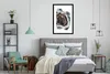 MuchoWow® MuchoWow® Gerahmtes Poster Tiger - Zeitungen - Produktbild-Vorschau 3