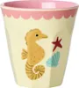 Rice Melamin 6er-SET Becher - Coral Ocean Print 160ml Produktbild-Vorschau 2