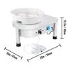 VEVOR Ceramic Wheel Machine 280W Electric Pottery 25cm Podgląd zdjęcia produktu 8