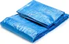 A folded blue tarp is shown against a white background. Produktbild-Vorschau