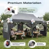 Sekey Faltpavillon 3x6 Wasserdicht mit 6 Seitenwänden, Produktbild-Vorschau 2