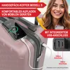 ONBEST Hartschalen Koffer Set | 4-teilig | Rose Gold | mit Produktbild-Vorschau 7
