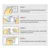 Instructions for applying a screen protector. Produktbild-Vorschau