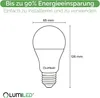 LUMILED Lampa LED 6 sztuk zestaw E27 A65 15W zastępuje 125W Podgląd zdjęcia produktu 5