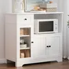 BEALIFE Opbouwkast 90x40x82 cm met kinderslot | Witte kast Productafbeelding-voorbeeld 7