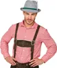 Chapeau traditionnel gris avec edelweiss & plumes - Chapeau Voir les images du produit 4