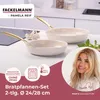 Fackelmann x Pamela Reif Signature Bratpfannen-Set 3-tlg.  Produktbild-Vorschau 2