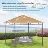 Ersatzdach Pavillon 3x3 m, Pavillondach Polyester Produktbild-Vorschau 5