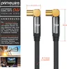 Primewire HDTV Antennenkabel gewinkelt mit Braiding - Produktbild-Vorschau 3