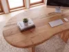 FineBuy Schreibtisch 180x90x76 cm Akazie Massivholz Produktbild-Vorschau 4