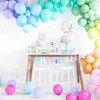 100 Stk. Luftballon Ø12cm "Uni Pastell" | Baby Pink Produktbild-Vorschau 4