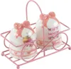 Salz und Pfeffer Set Keramik 15,5x7,5x13 cm rosa Mascagni Produktbild-Vorschau 1
