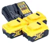 DeWalt DCB1104P3-QW Ensemble de batteries 3x 18V 5Ah Voir les images du produit 2