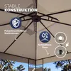Casaria Gazebo Lorca Padiglione 3x3m in Metallo Resistente Anteprima dell’immagine prodotto 7