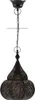Orientalna lampa wisząca Ilham czarna - 40cm Podgląd zdjęcia produktu 5