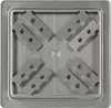 Edelstahl-Badewannentür NVD, 200 x 200 mm 0126 Produktbild-Vorschau 3