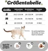 Supet Harnais pour chats avec laisse anti-fugue réglable S Voir les images du produit 6