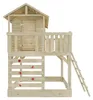 Belladoor Stelzenhaus Noah Braun Grün, Produktbild-Vorschau 3