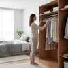 RONDO Kleiderbügelset, 10-teilig, graues Holz Produktbild-Vorschau 4