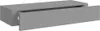 vidaXL Scaffale a muro con cassetto Grigio 60x23,5x10 cm Anteprima dell’immagine prodotto 15