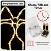 LED Fensterdeko Weihnachten mit Timer und Batterie  Produktbild-Vorschau 7