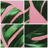 Gerahmtes Poster - Schwarzer Rahmen - Monstera Blatt Rosa - Produktbild-Vorschau 9