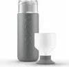 Butelka termiczna Dopper Glacier Grey 580 ml z kubkiem Podgląd zdjęcia produktu 4