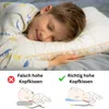 40 x 60 cm Oreiller pour enfant avec taie en coton Voir les images du produit 4