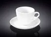 Wilmax Tasse mit Untertasse 190 ml Weiß aus Porzellan Produktbild-Vorschau 1
