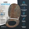 SANILO® WC-Sitz mit Absenkautomatik und Schnellverschluss Produktbild-Vorschau 3