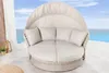 riess-ambiente Sonneninsel SEATTLE 195cm greige drehbare Produktbild-Vorschau 2