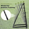 COSTWAY Fußball Rebounder Klappbar, Rückprallwand mit 4 Produktbild-Vorschau 4