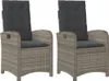 Two identical outdoor chairs with cushions, presented against a white background. Náhľad obrázku produktu