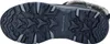 The image shows the sole of a blue Skechers boot. Voir les images du produit