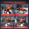 Hantelbank klappbar, 450 kg belastbar, 9-fach verstellbare Produktbild-Vorschau 8